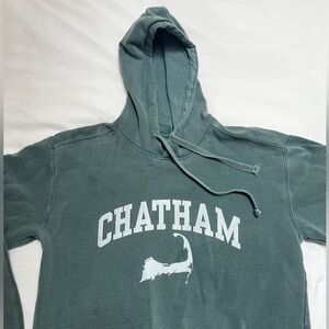 Chatham, Cape Cod Comfort Colors Green Hoodie